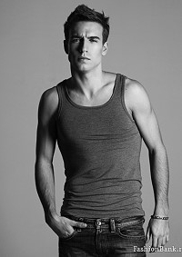 russoan male beauty model Petr