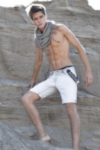 Young Russian male model