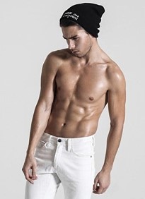 stylish male fashion model unkraine
