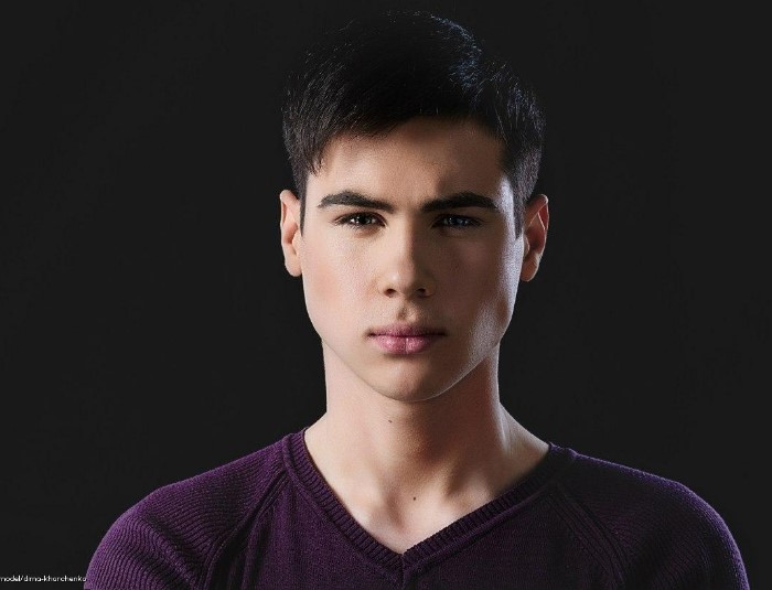 handsome boy from Ukraine