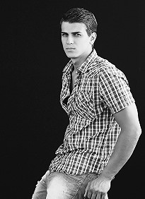 Bulgarian fashion model Georgi Petkov