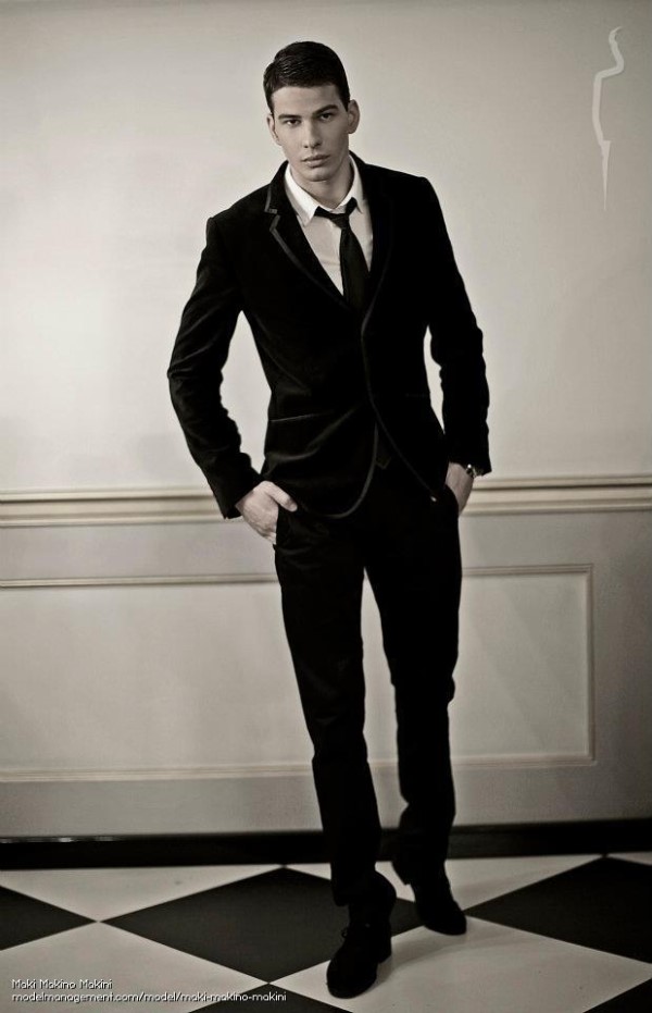 handsome model guy