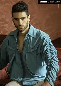 Miladin Kostic - hunky fashion model