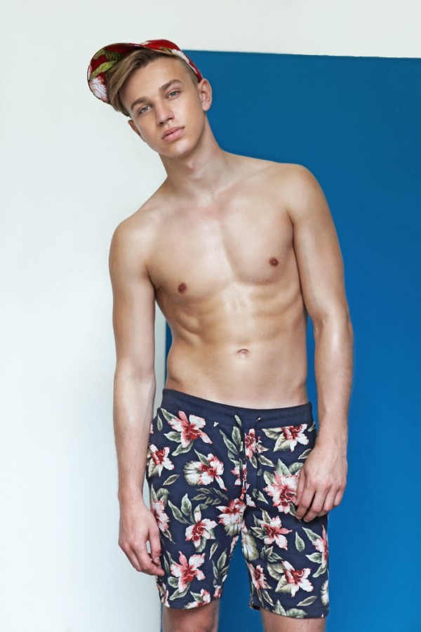 Young male model from Slovakia Peter