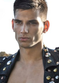 male model Sandy from Croatia
