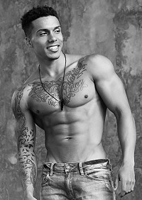 Jeramie Hollins male model