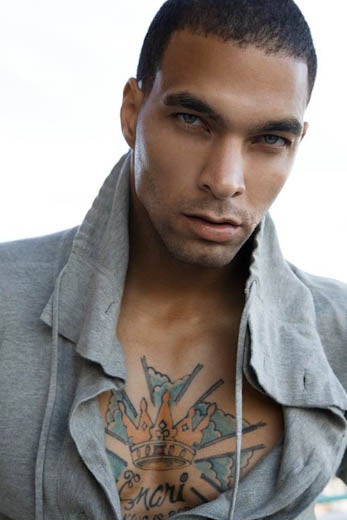 fashion model Kenneth Guidroz